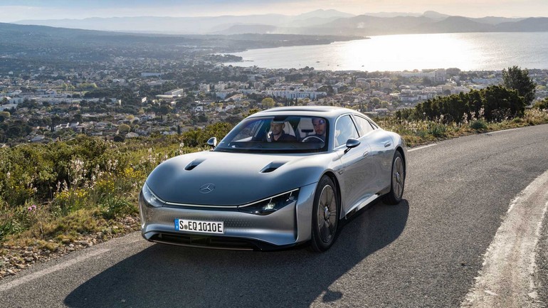 Η Mercedes Vision EQXX έκανε 1.008 χιλιόμετρα με μία φόρτιση